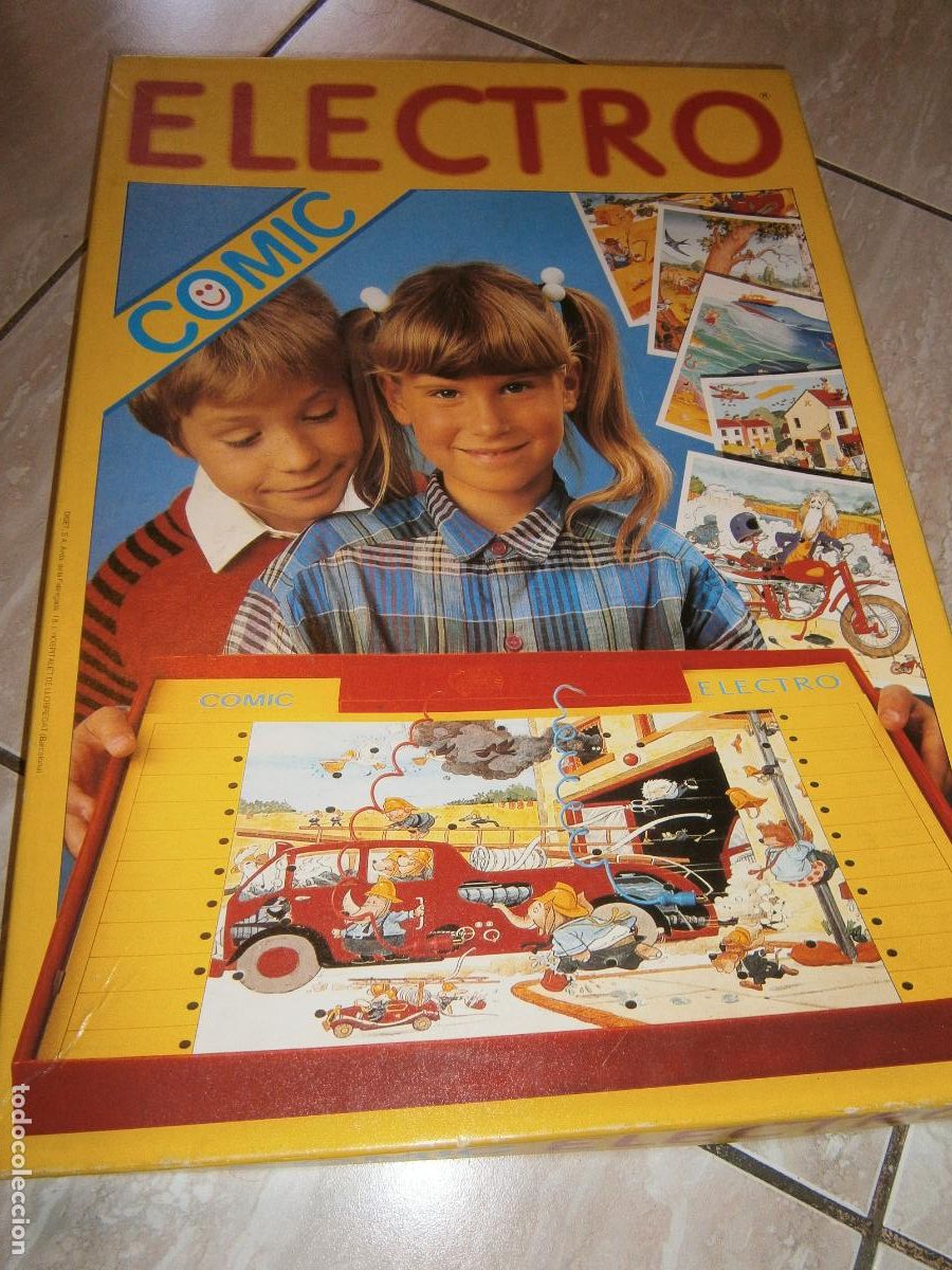 Juegos de mesa: ANTIGUO JUEGO ELECTRO COMIC - Foto 1