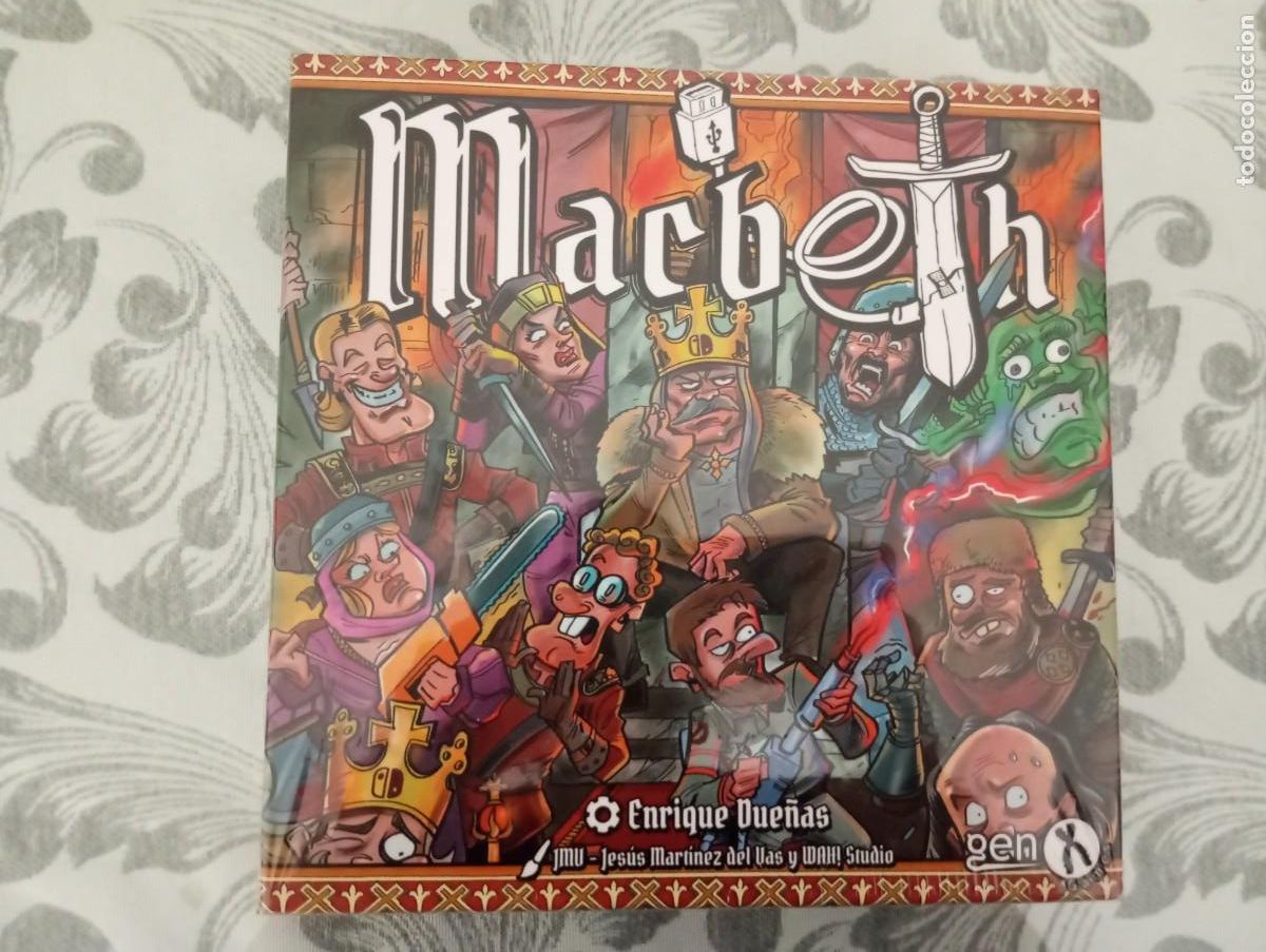 Juegos de mesa: Macbeth, Gen X Games - Foto 1