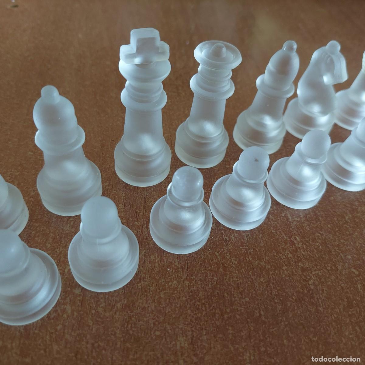 Juegos de mesa: Fichas de ajedrez de cristal - Foto 2