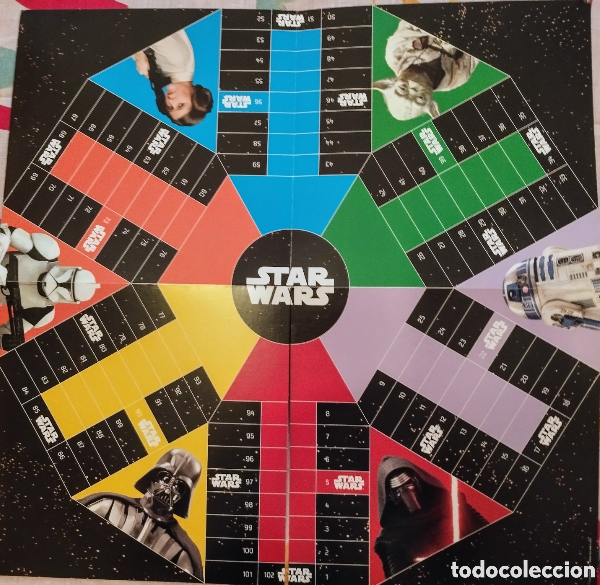Juegos de mesa: TABLERO PARCH&Iacute;S - STAR WARS - - Foto 2