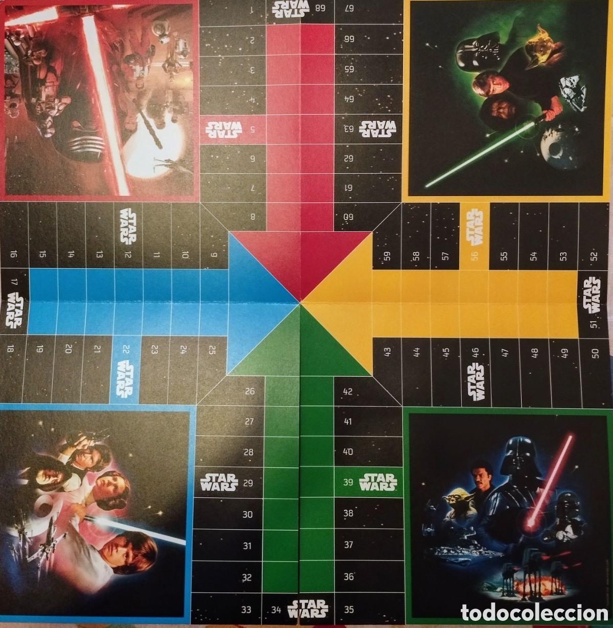 Juegos de mesa: TABLERO PARCH&Iacute;S - STAR WARS - - Foto 1