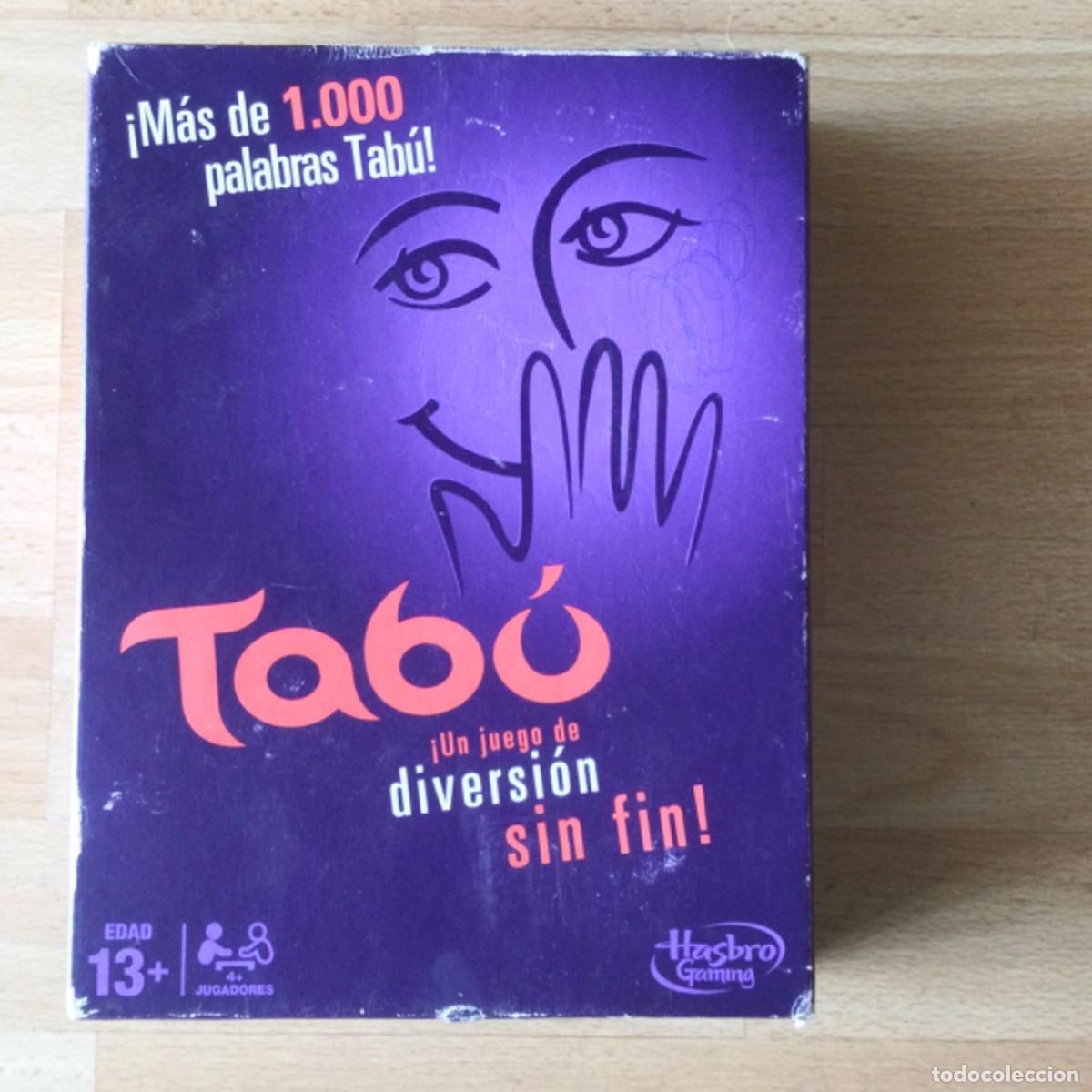 Juegos de mesa: Juego del Tab&uacute;. Hasbro. A&ntilde;o 1989. - Foto 1