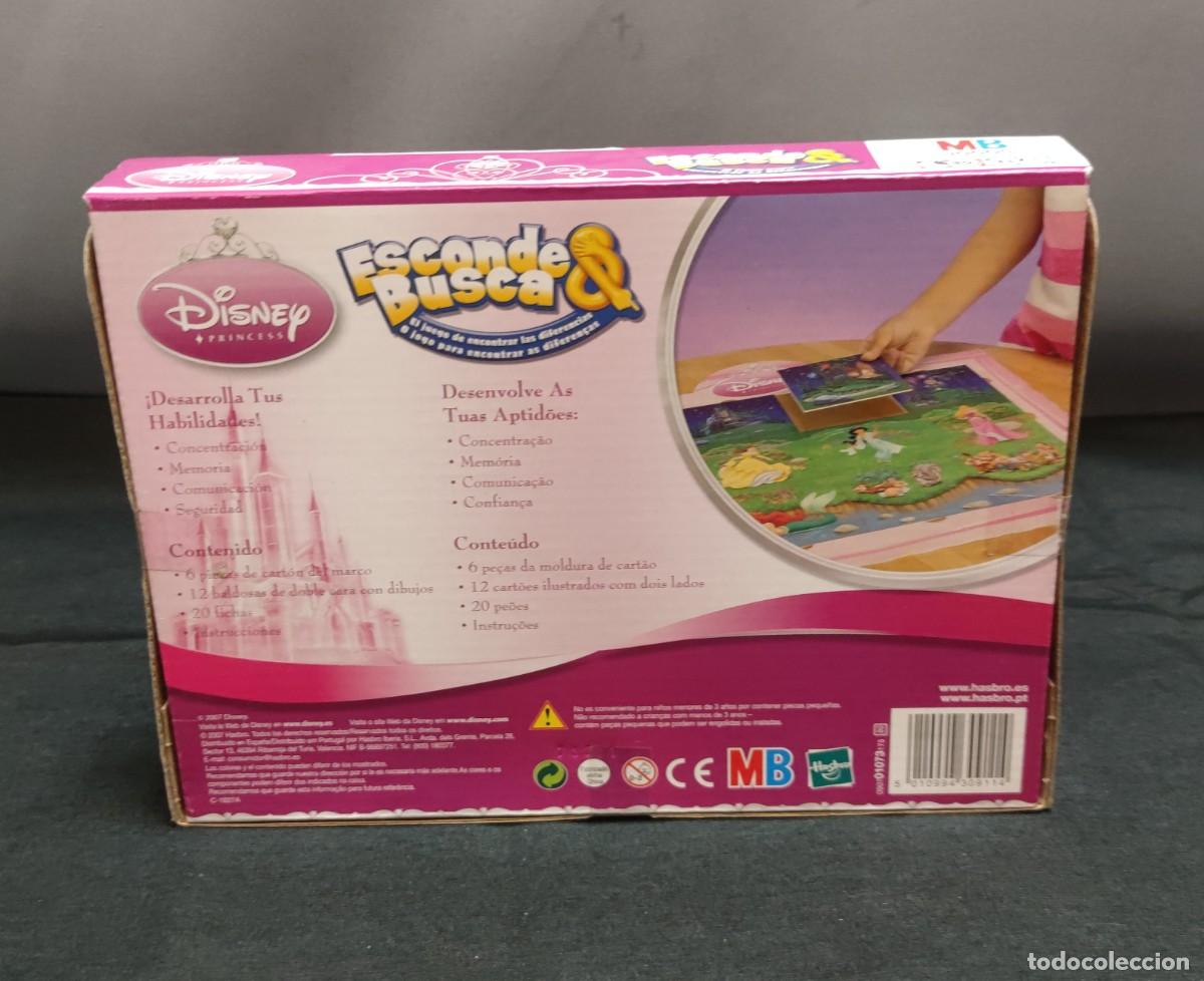 Juegos de mesa: Esconde y busca Princesas Disney de MB - Foto 3