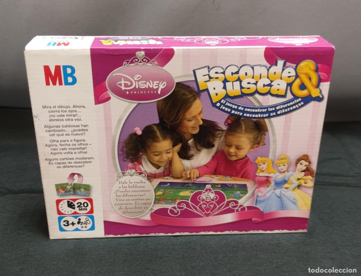 Juegos de mesa: Esconde y busca Princesas Disney de MB - Foto 1