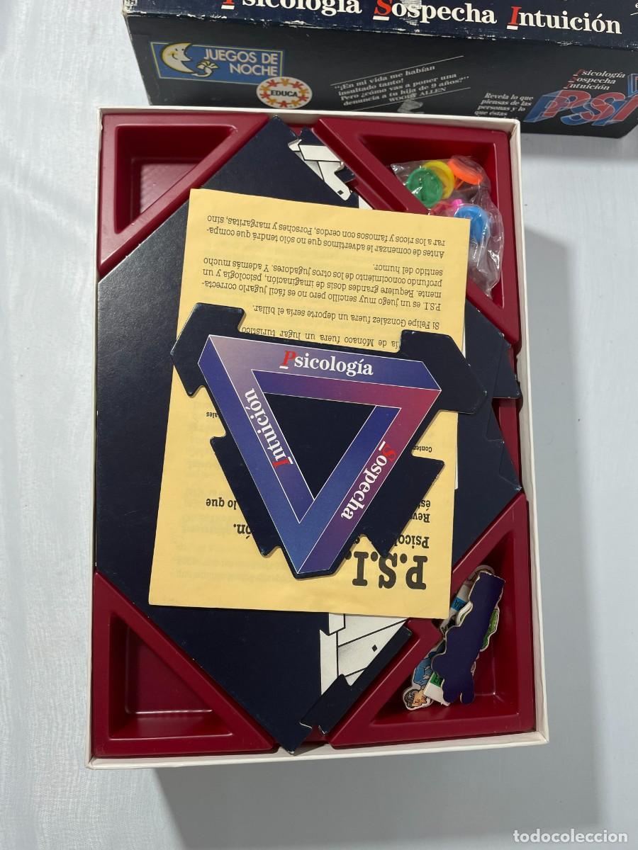 Juegos de mesa: PSICOLOG&Iacute;A SOSPECHA INTUICI&Oacute;N - EDUCA - Foto 2