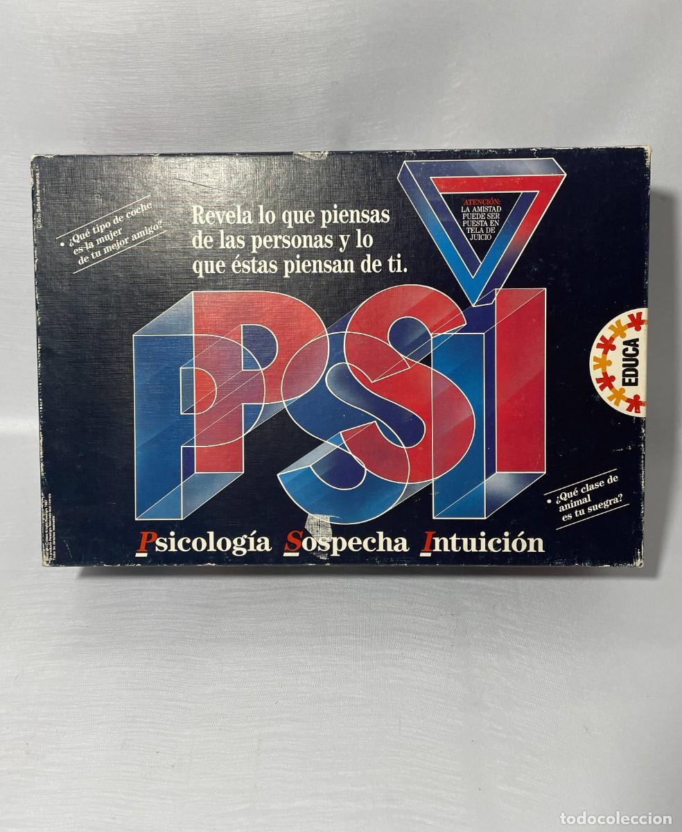 Juegos de mesa: PSICOLOG&Iacute;A SOSPECHA INTUICI&Oacute;N - EDUCA - Foto 1