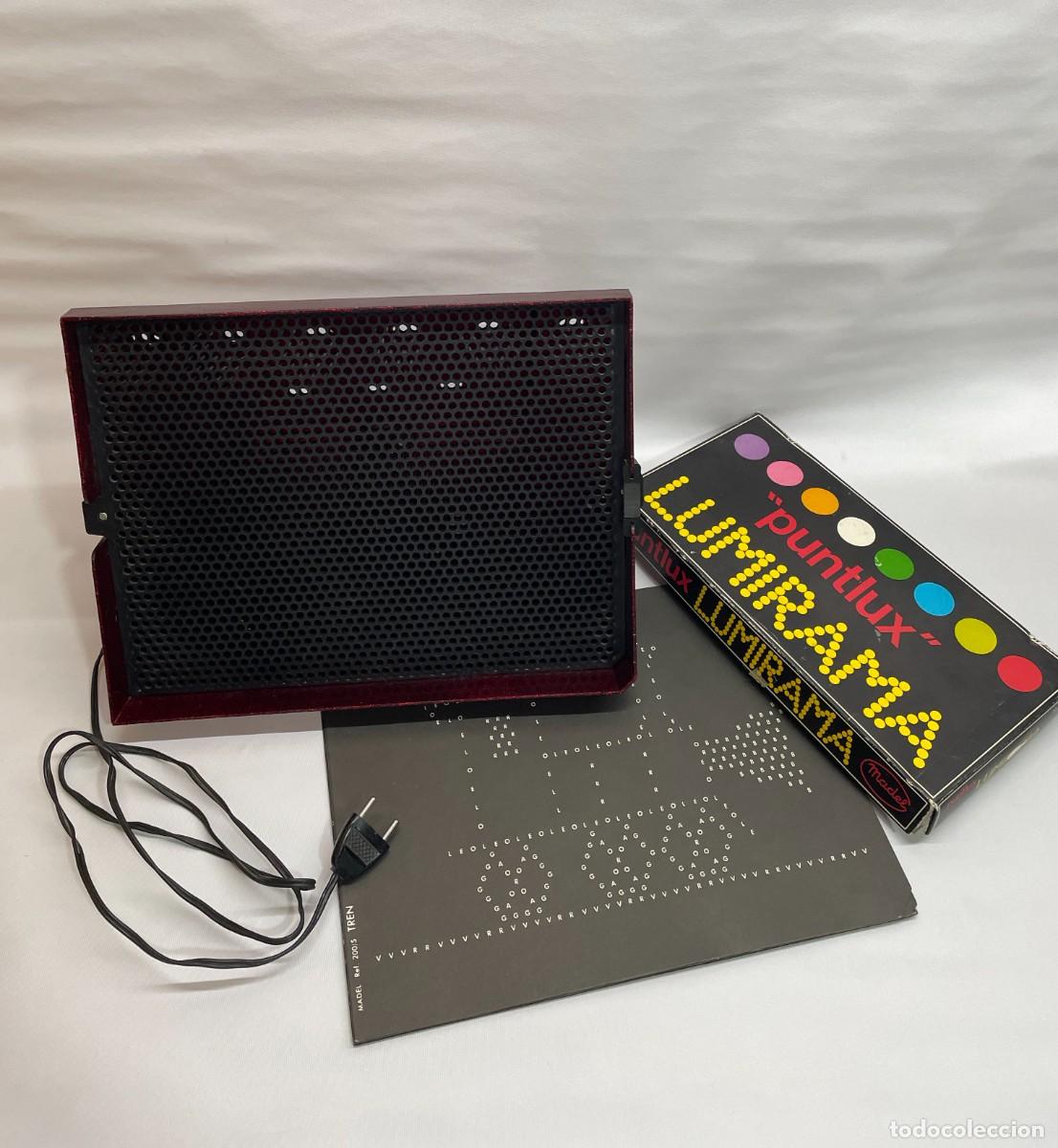 Juegos de mesa: LUMINARA PUNTLUX 1980 HASBRO - Foto 1