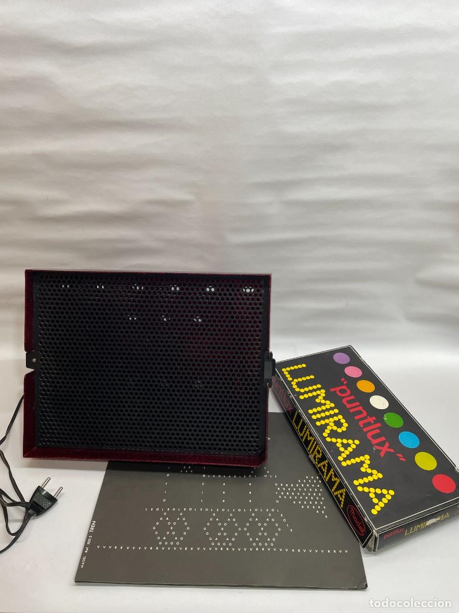 Juegos de mesa: LUMINARA PUNTLUX 1980 HASBRO - Foto 2
