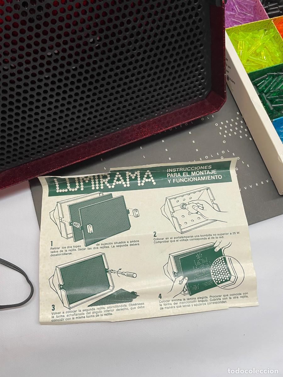 Juegos de mesa: LUMINARA PUNTLUX 1980 HASBRO - Foto 5