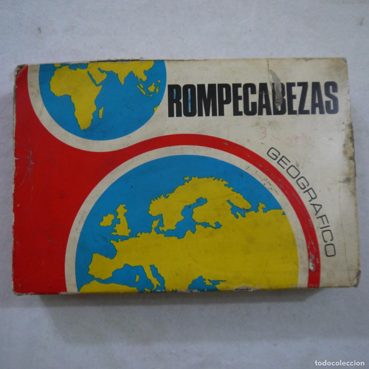 Juegos de mesa: ROMPECABEZAS GEOGR&Aacute;FICO - BORR&Aacute;S - Foto 1