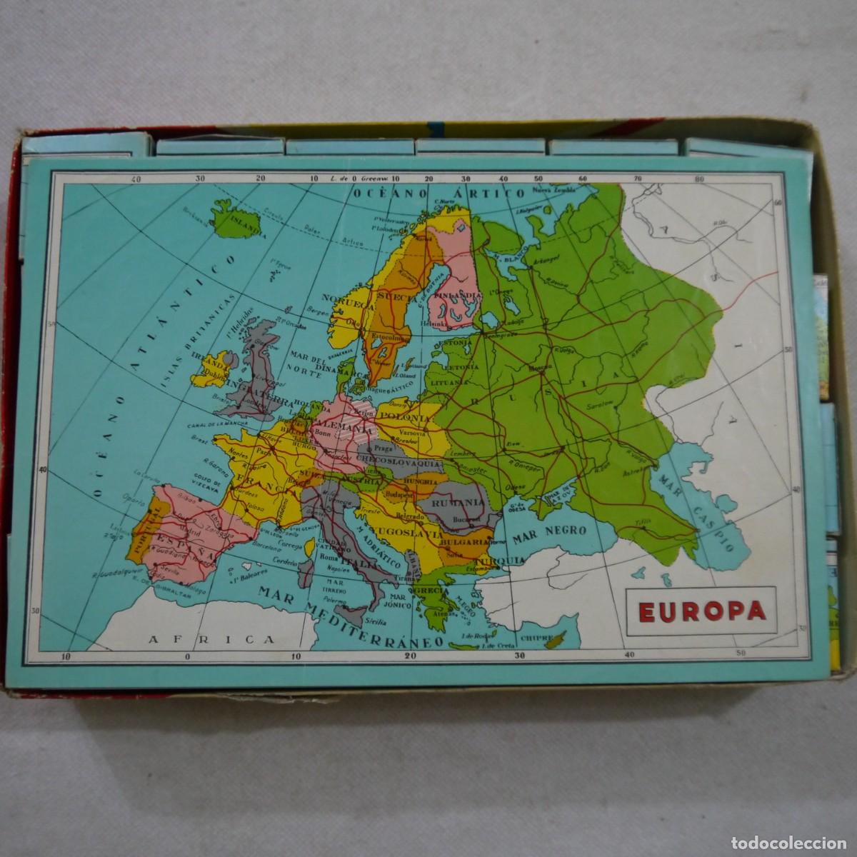 Juegos de mesa: ROMPECABEZAS GEOGR&Aacute;FICO - BORR&Aacute;S - Foto 9