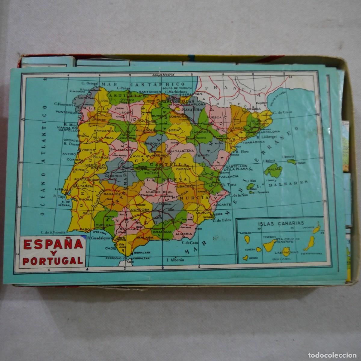 Juegos de mesa: ROMPECABEZAS GEOGR&Aacute;FICO - BORR&Aacute;S - Foto 11