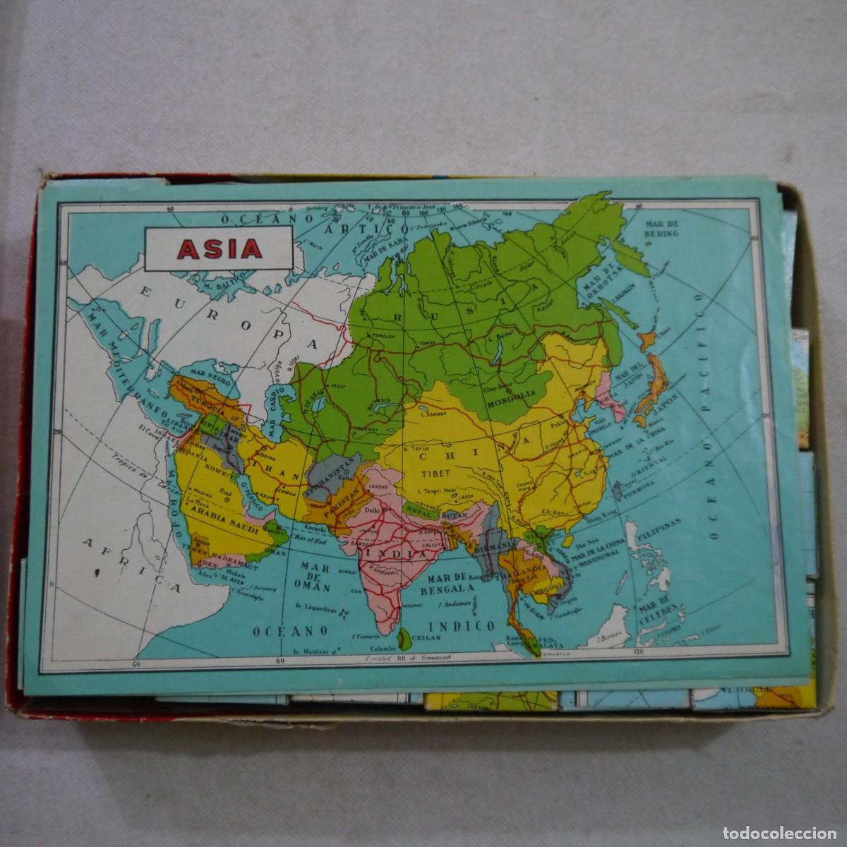 Juegos de mesa: ROMPECABEZAS GEOGR&Aacute;FICO - BORR&Aacute;S - Foto 12