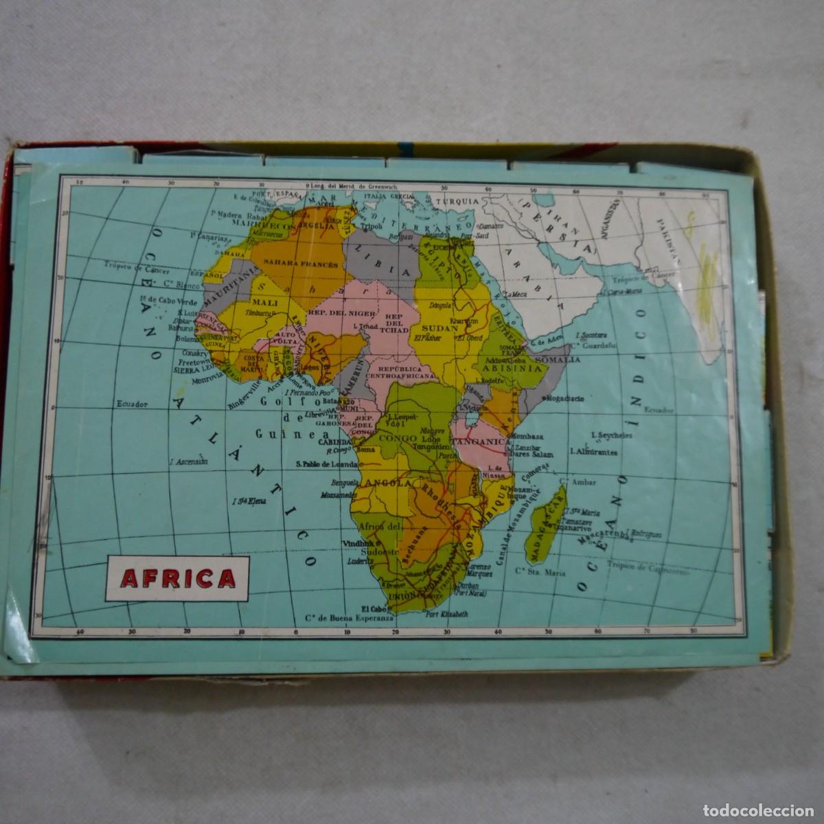 Juegos de mesa: ROMPECABEZAS GEOGR&Aacute;FICO - BORR&Aacute;S - Foto 13
