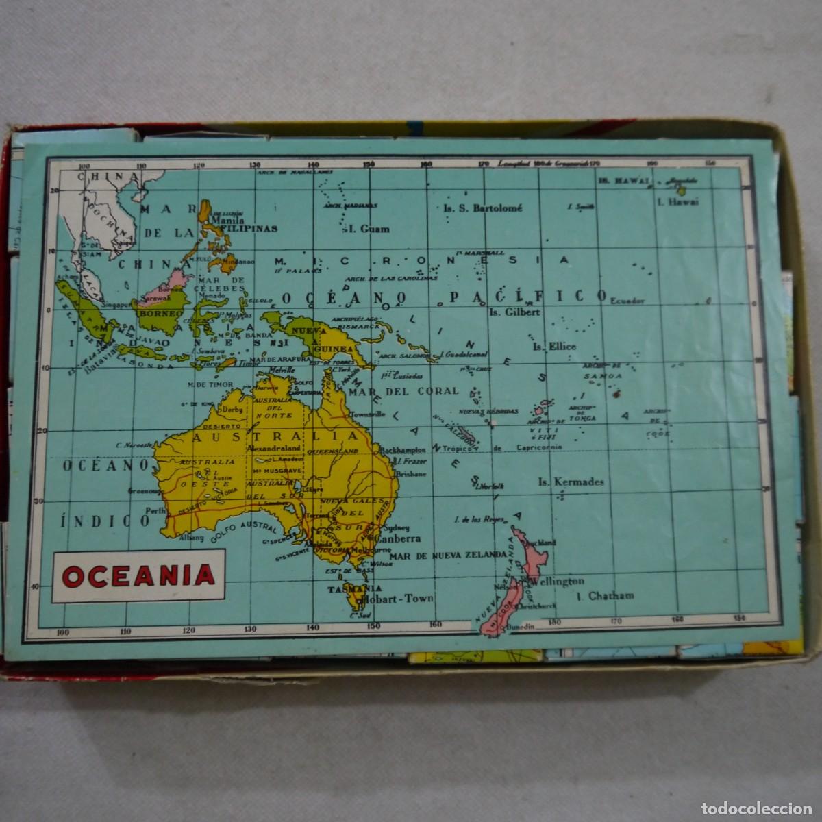 Juegos de mesa: ROMPECABEZAS GEOGR&Aacute;FICO - BORR&Aacute;S - Foto 14