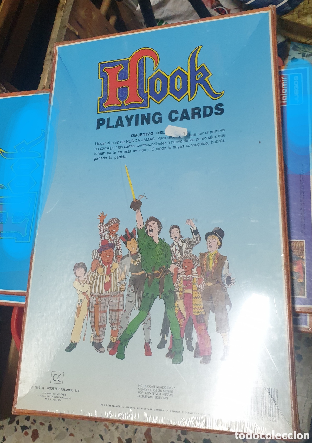 Juegos de mesa: Hook playing cards. Falomir. SIN ABRIR - Foto 2