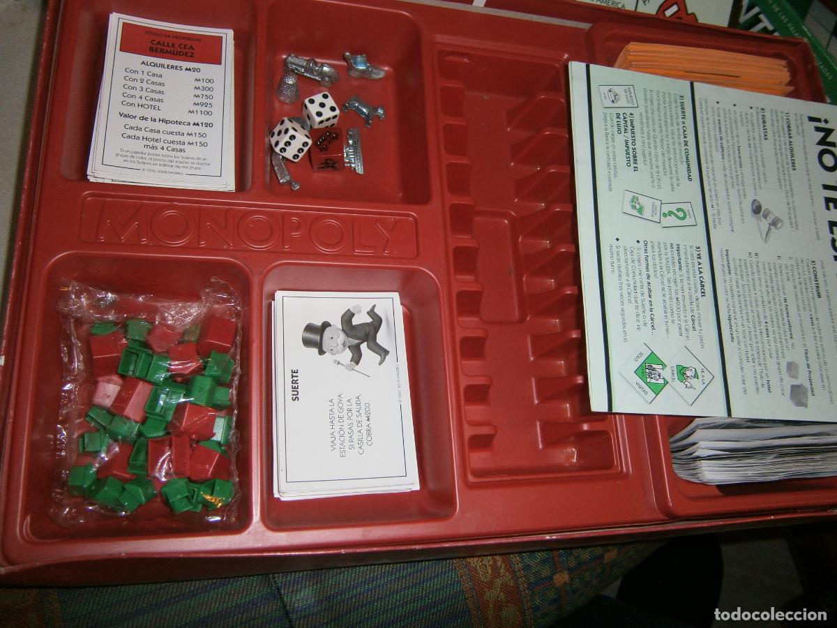 Juegos de mesa: ANTIGUO JUEGO DE MESA - MONOPOLY (CON EL DADO RAPIDO) - Foto 4