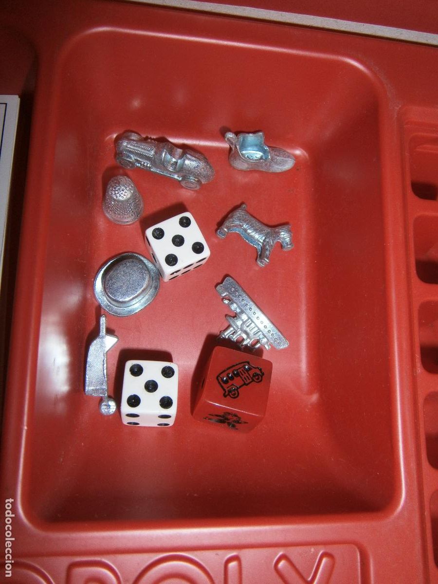 Juegos de mesa: ANTIGUO JUEGO DE MESA - MONOPOLY (CON EL DADO RAPIDO) - Foto 5