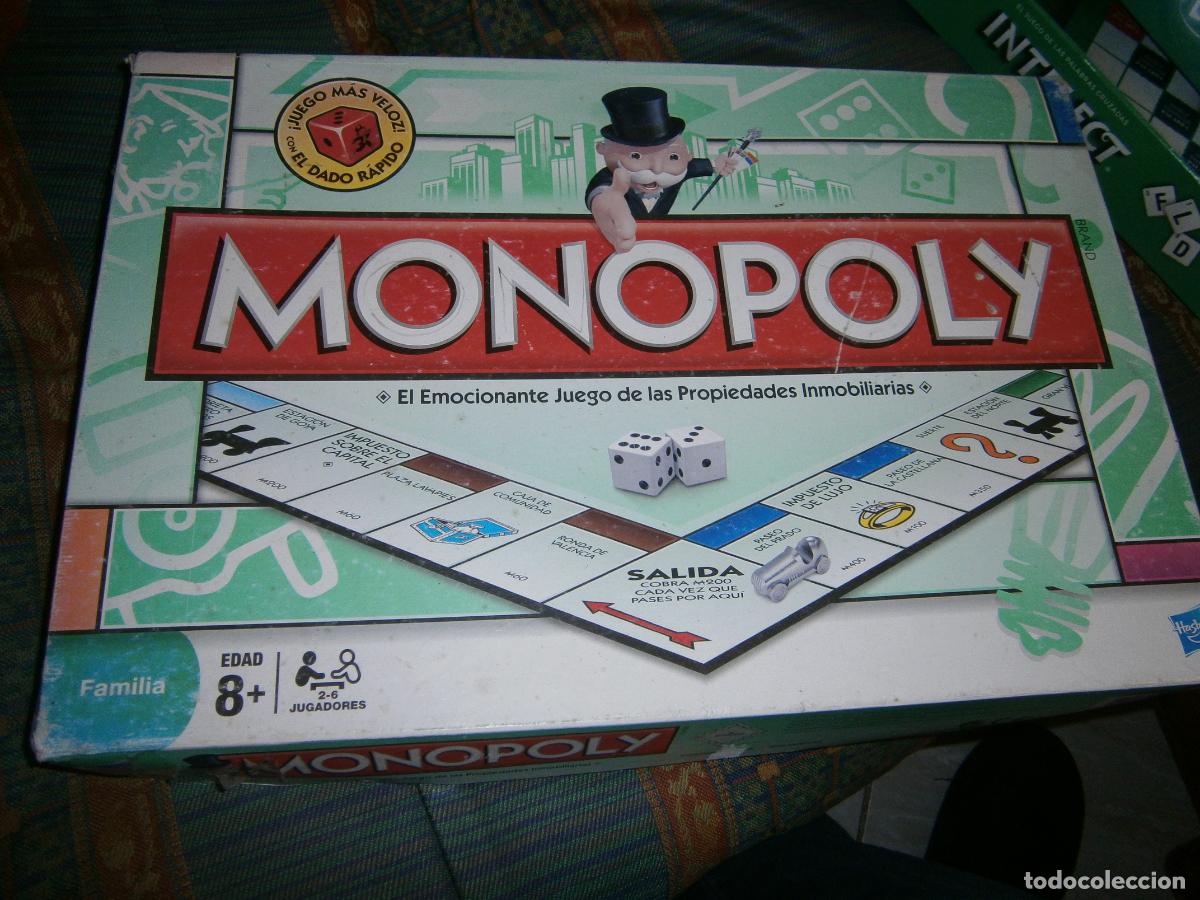 Juegos de mesa: ANTIGUO JUEGO DE MESA - MONOPOLY (CON EL DADO RAPIDO) - Foto 1