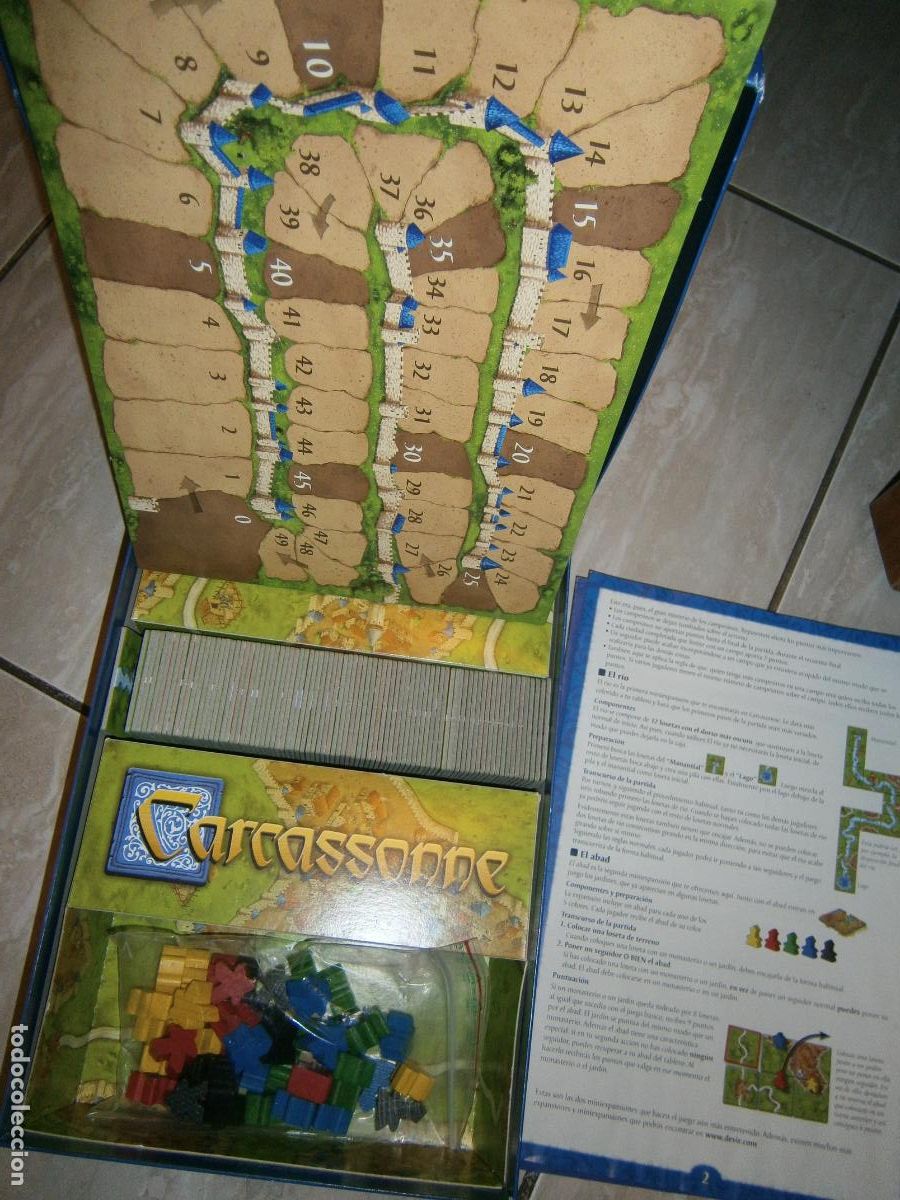 Juegos de mesa: ANTIGUO JUEGO DE MESA - CARCASSONNE - Foto 3