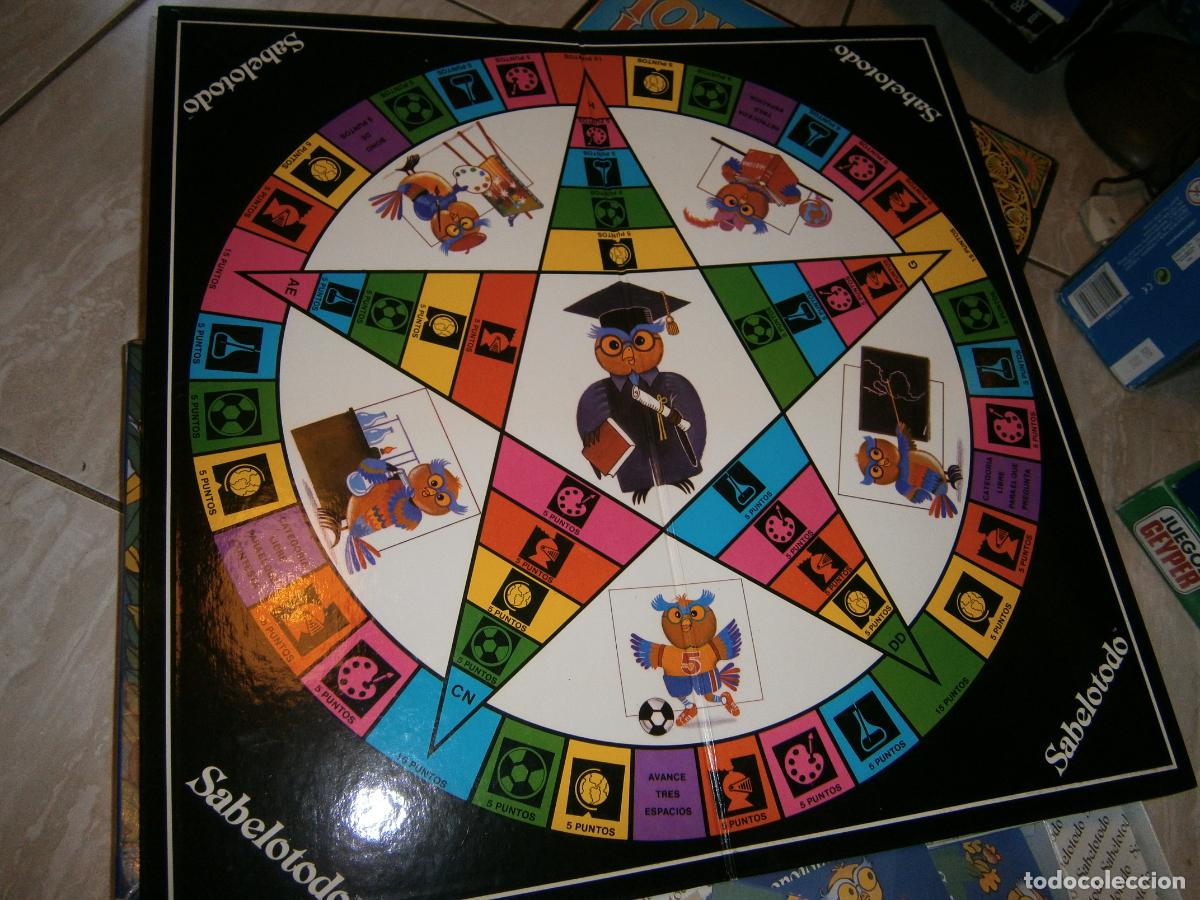 Juegos de mesa: ANTIGUO JUEGO DE MESA - SABELOTODO JR. - Foto 3