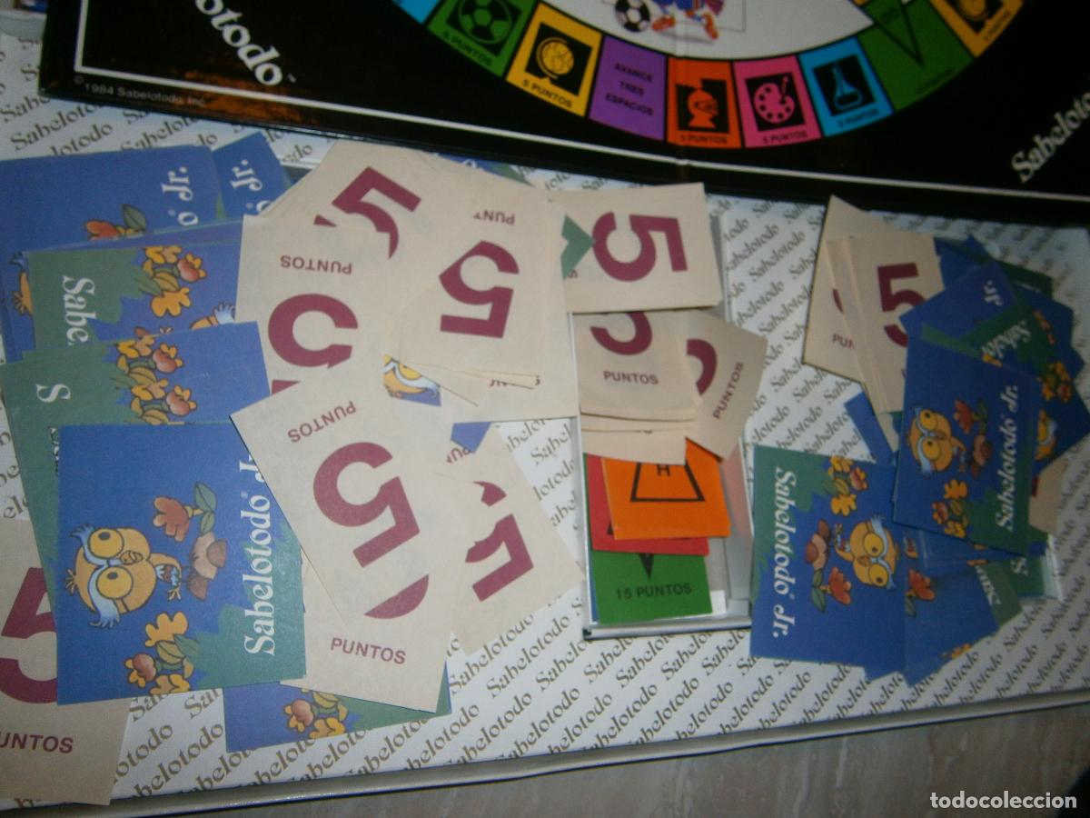 Juegos de mesa: ANTIGUO JUEGO DE MESA - SABELOTODO JR. - Foto 4