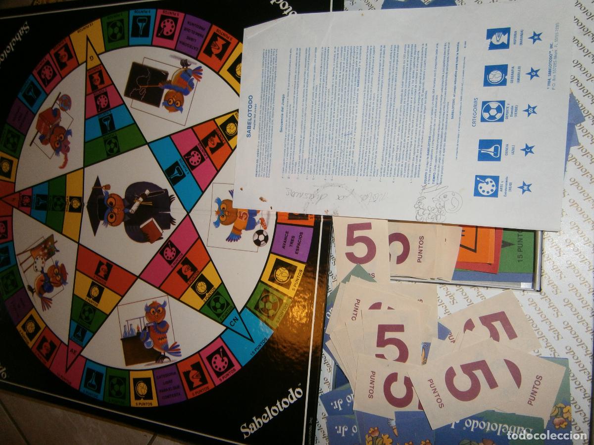 Juegos de mesa: ANTIGUO JUEGO DE MESA - SABELOTODO JR. - Foto 5