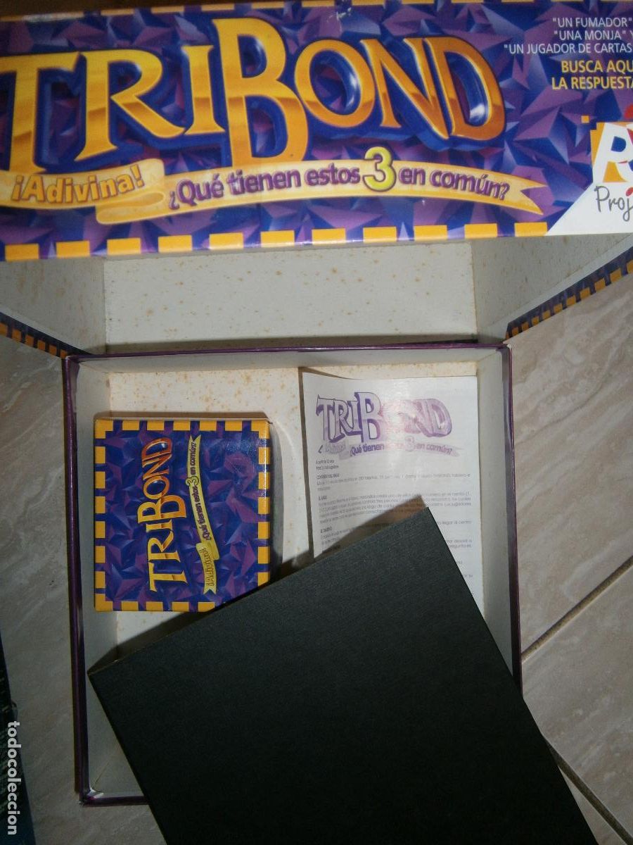 Juegos de mesa: ANTIGUO JUEGO DE MESA - TRIBOND - Foto 3