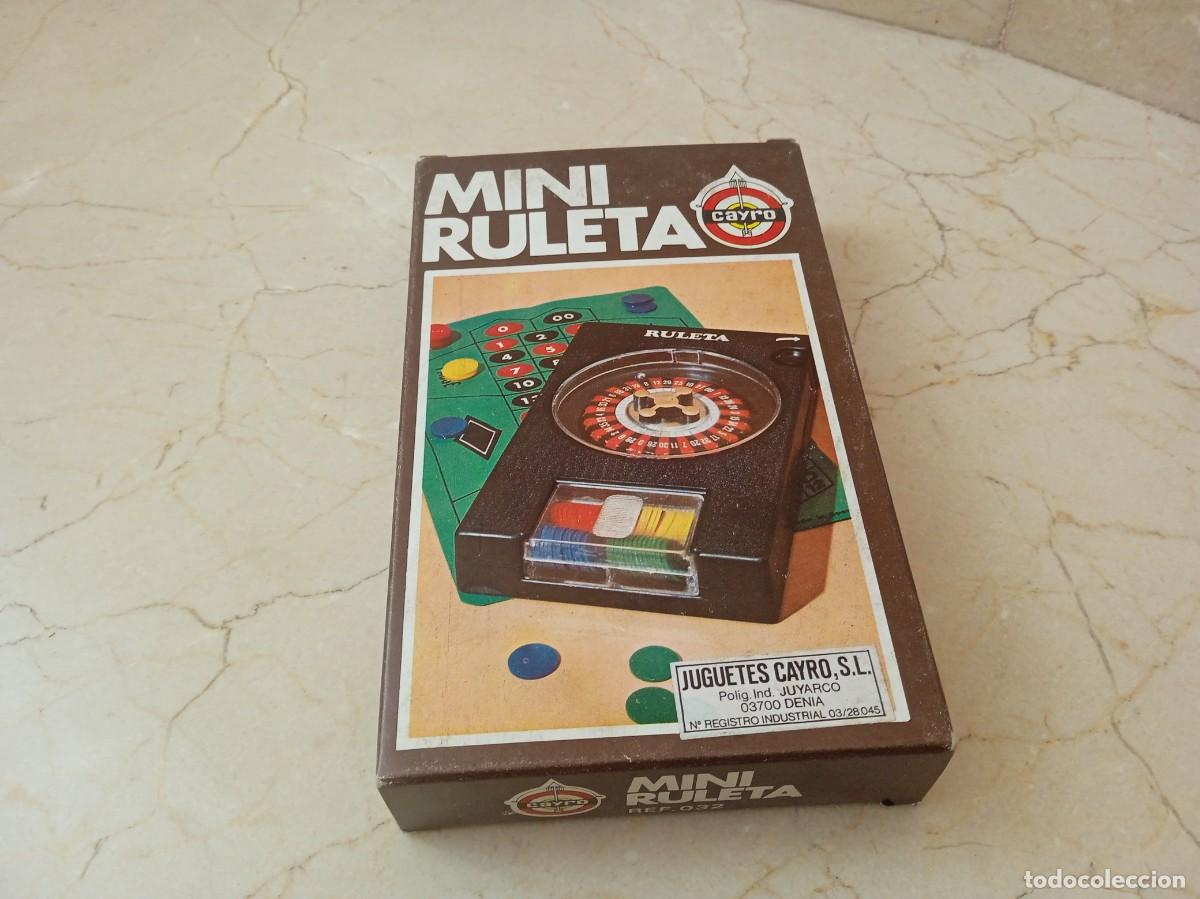 Juegos de mesa: Antigua Mini Ruleta de Cayro. A ESTRENAR! - Foto 1