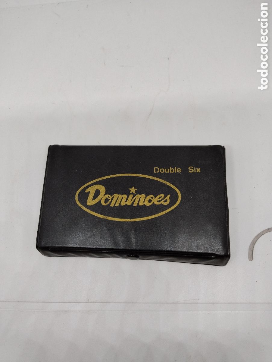 Juegos de mesa: M69 Domino double six en su estuche. Completo. - Foto 2