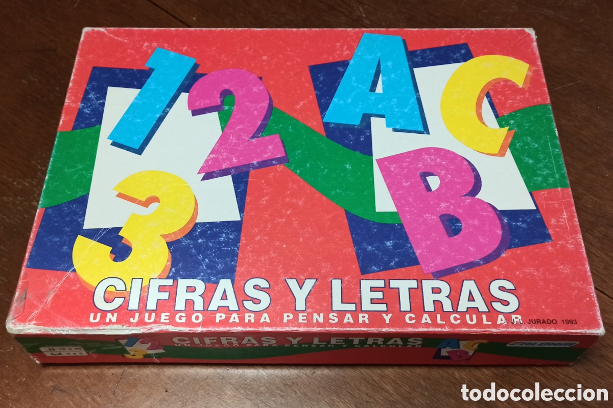 Juegos de mesa: Juego de mesa Cifras y letras (1993) - Foto 1