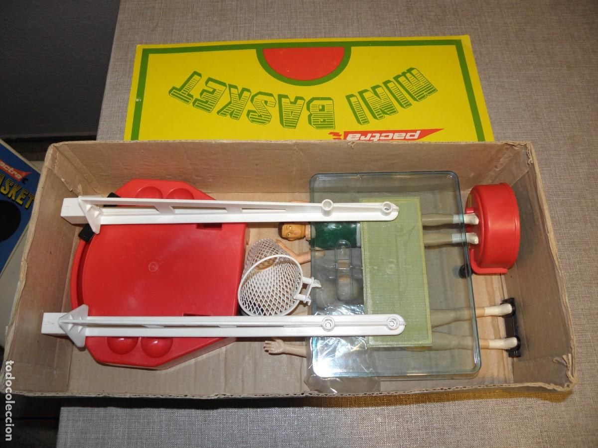 Juegos de mesa: juego mini b&aacute;squet de Pactra ref. 741 en caja y completo - Foto 2