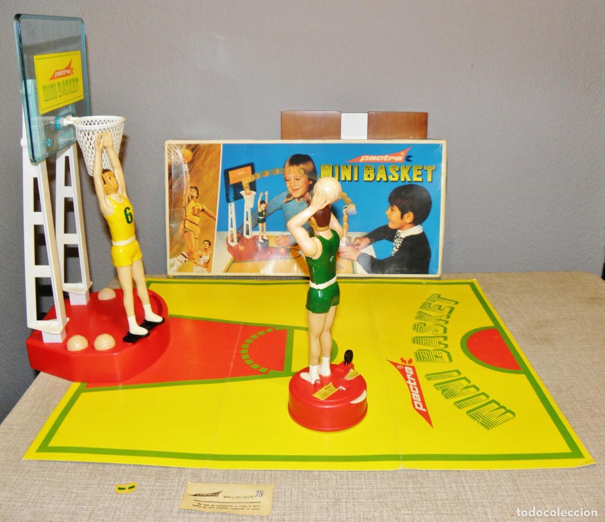 Juegos de mesa: juego mini b&aacute;squet de Pactra ref. 741 en caja y completo - Foto 3