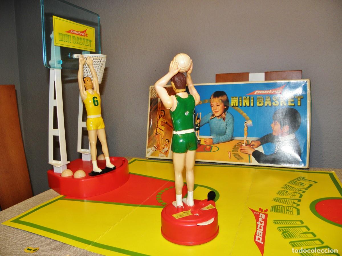 Juegos de mesa: juego mini b&aacute;squet de Pactra ref. 741 en caja y completo - Foto 4