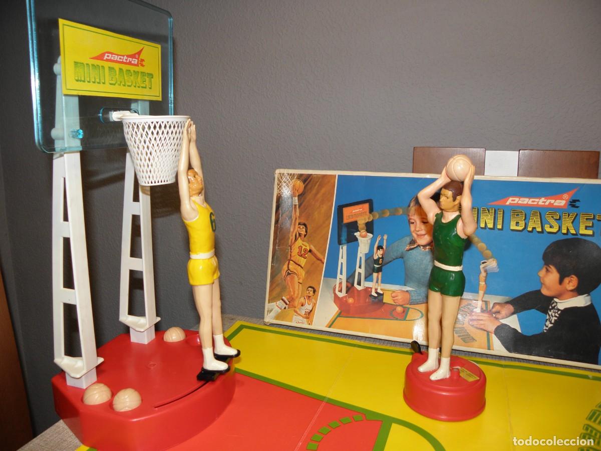 Juegos de mesa: juego mini b&aacute;squet de Pactra ref. 741 en caja y completo - Foto 8