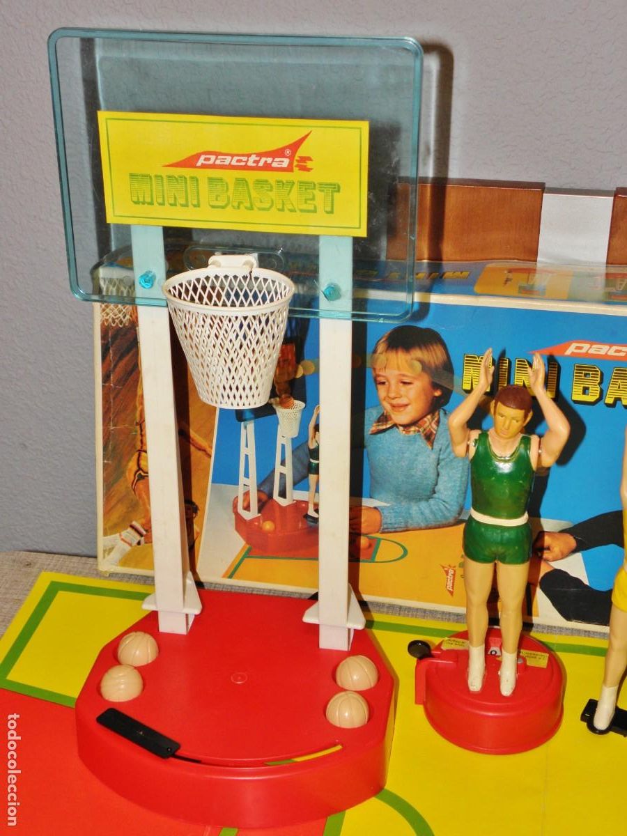 Juegos de mesa: juego mini b&aacute;squet de Pactra ref. 741 en caja y completo - Foto 20