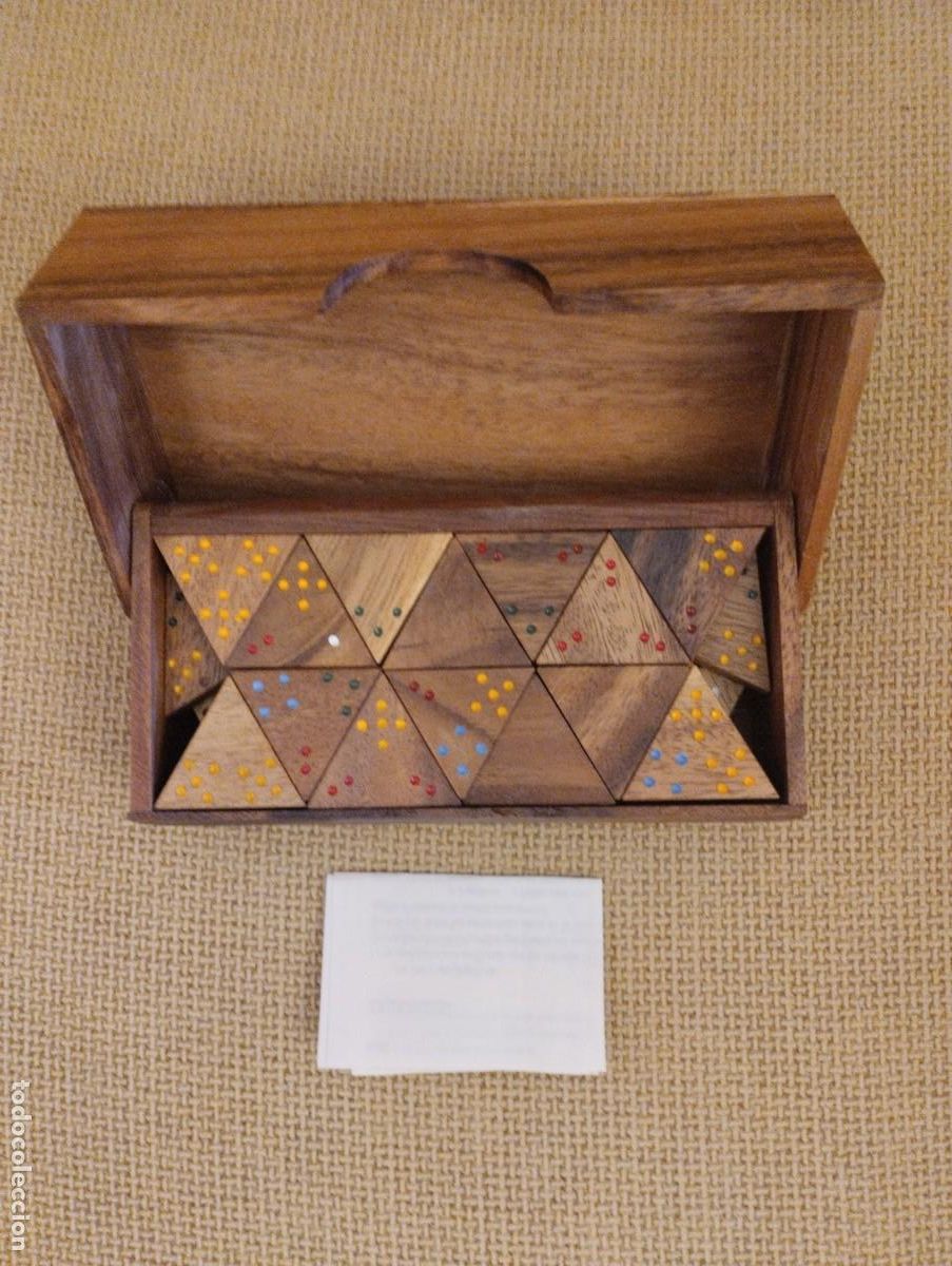Juegos de mesa: Juego Tridomino madera - Foto 1
