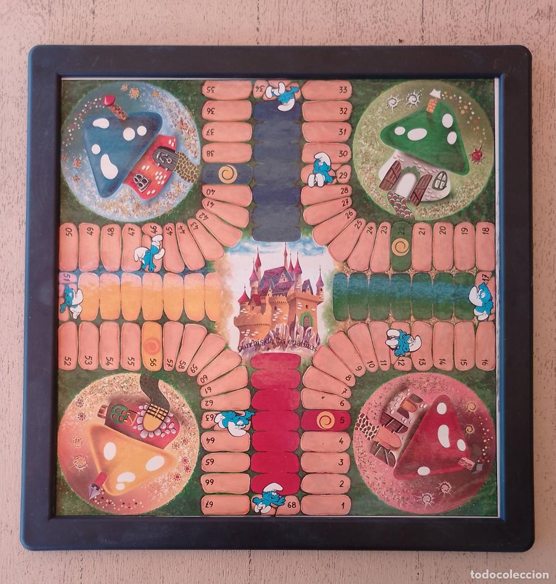 Juegos de mesa: Parch&iacute;s de los Enanitos, Parch&iacute;s Bootleg de los Pitufos - Foto 7