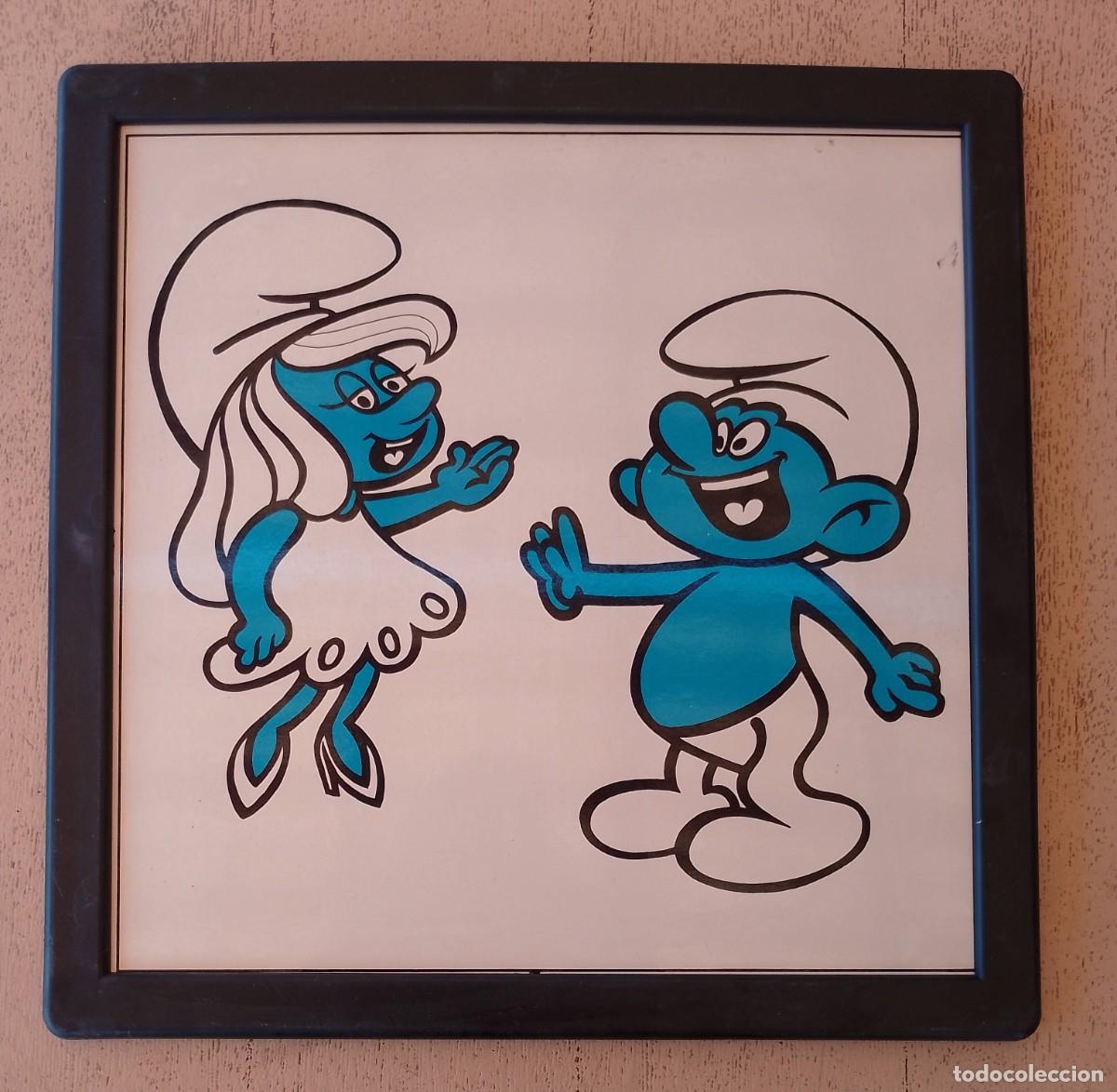 Juegos de mesa: Parch&iacute;s de los Enanitos, Parch&iacute;s Bootleg de los Pitufos - Foto 8