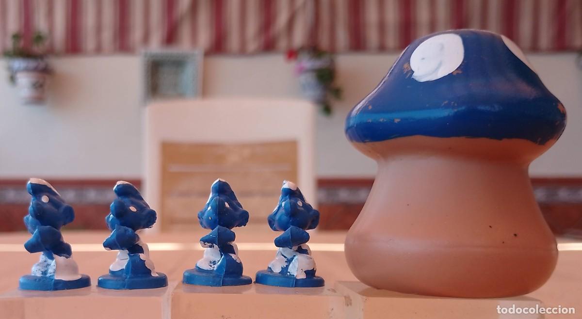 Juegos de mesa: Parch&iacute;s de los Enanitos, Parch&iacute;s Bootleg de los Pitufos - Foto 9