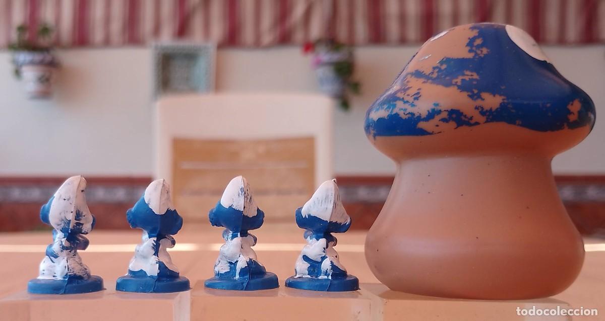Juegos de mesa: Parch&iacute;s de los Enanitos, Parch&iacute;s Bootleg de los Pitufos - Foto 11