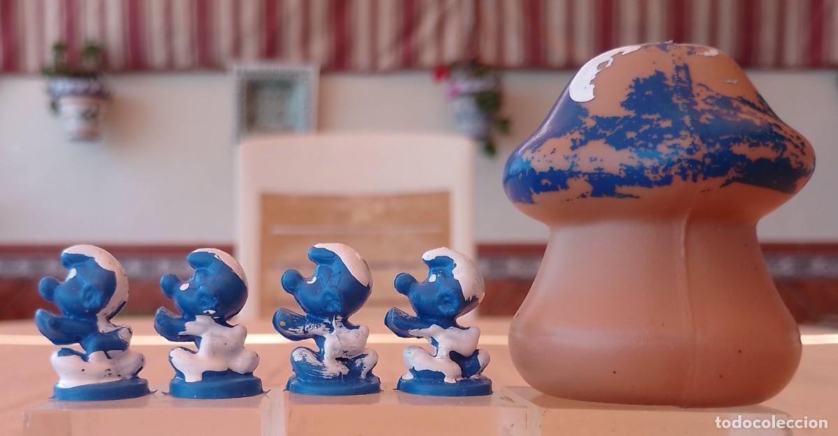Juegos de mesa: Parch&iacute;s de los Enanitos, Parch&iacute;s Bootleg de los Pitufos - Foto 12