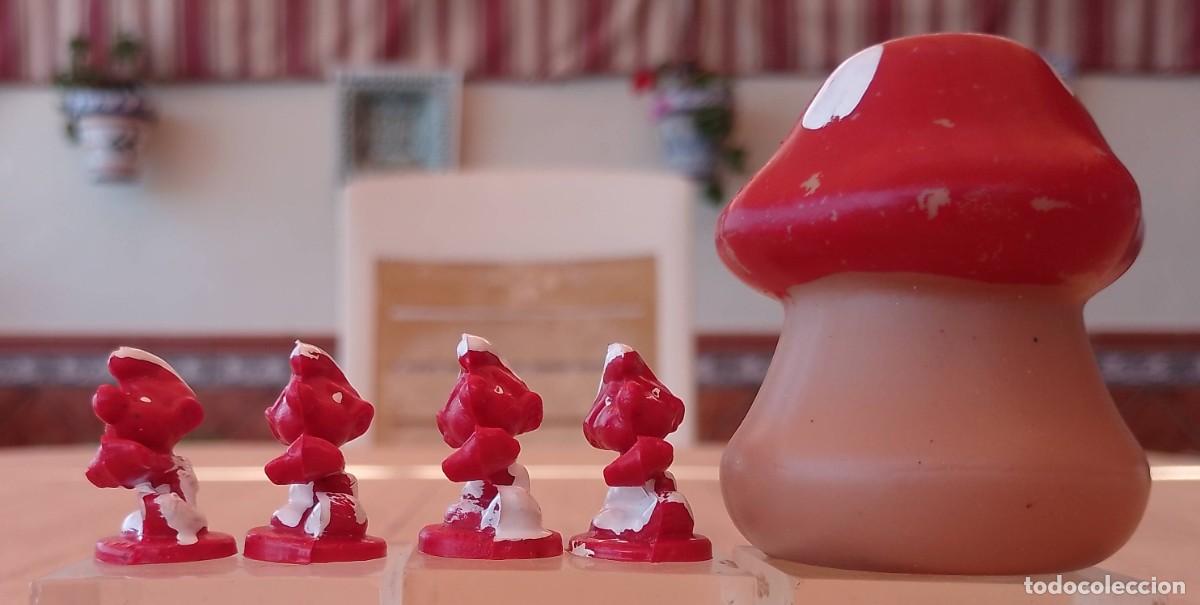 Juegos de mesa: Parch&iacute;s de los Enanitos, Parch&iacute;s Bootleg de los Pitufos - Foto 17