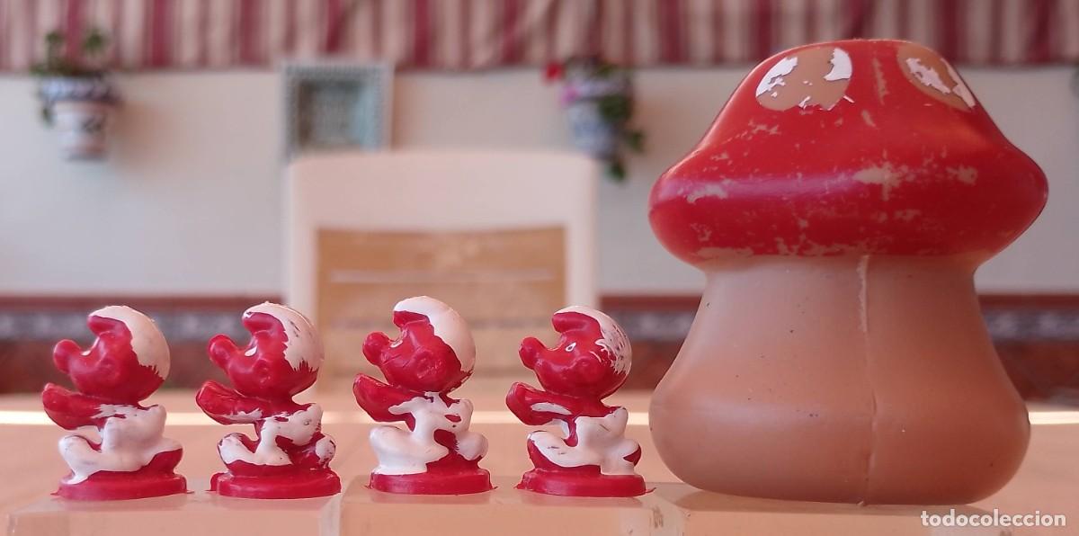 Juegos de mesa: Parch&iacute;s de los Enanitos, Parch&iacute;s Bootleg de los Pitufos - Foto 20