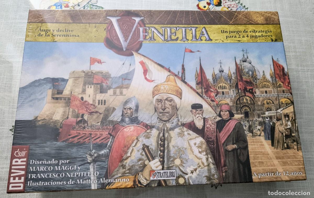 Juegos de mesa: JUEGO DE MESA VENETIA - DEVIR - A ESTRENAR - Foto 1