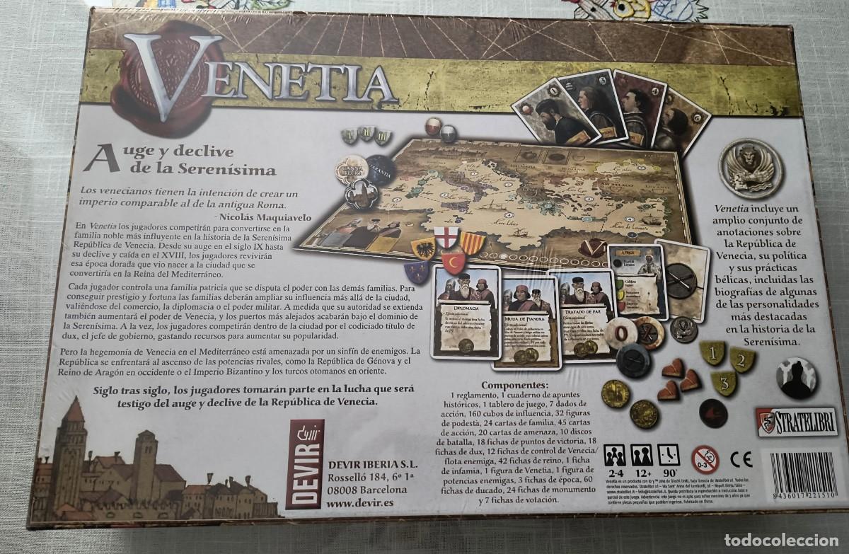 Juegos de mesa: JUEGO DE MESA VENETIA - DEVIR - A ESTRENAR - Foto 4