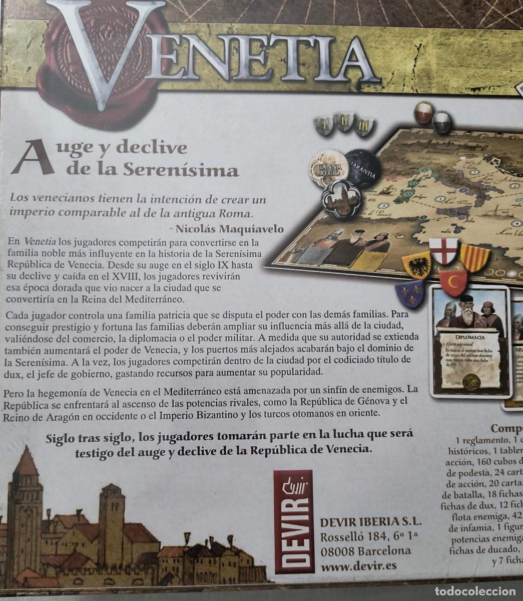 Juegos de mesa: JUEGO DE MESA VENETIA - DEVIR - A ESTRENAR - Foto 5