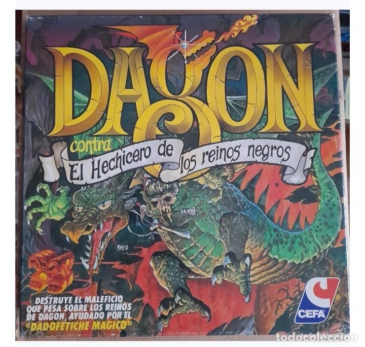 Juegos de mesa: Antiguo juego de mesa CEFA, Dagon de los 80 - Foto 1