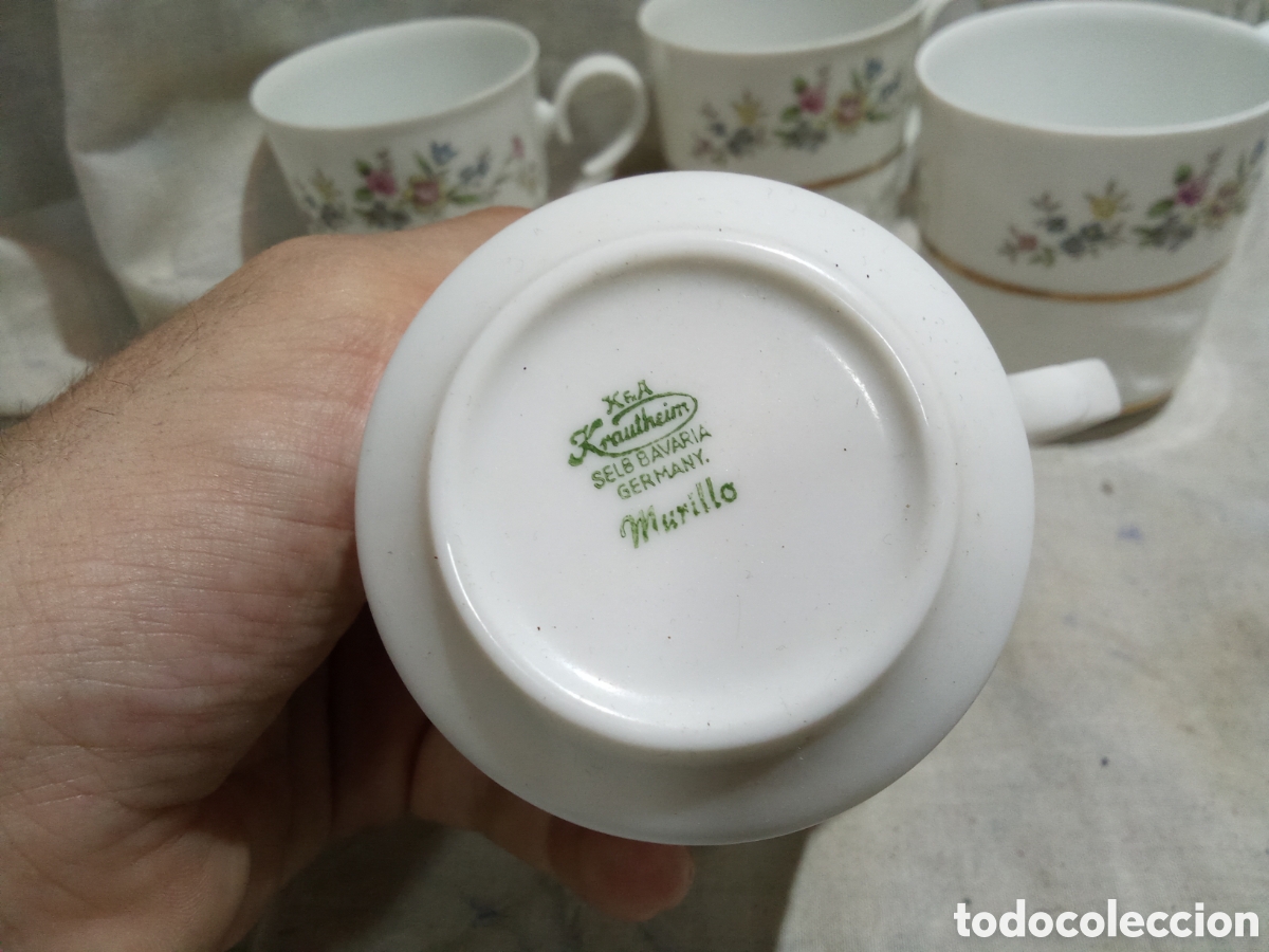 Juegos de mesa: PEQUE&Ntilde;O JUEGO DE T&Eacute;/CAF&Eacute; DE MURILLO - Foto 4