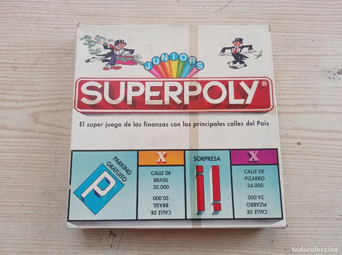 Juegos de mesa: Juego De Mesa Superpoly Juniors - Completo - Falomir - Foto 1